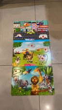 Lot de 3 puzzles en bois