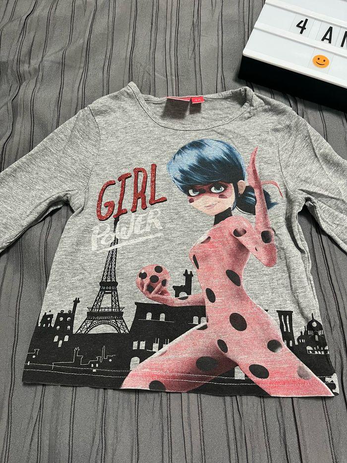 T-shirt Ml Miraculous 4 ans - photo numéro 2