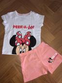 Pyjama Minnie Mouse fille