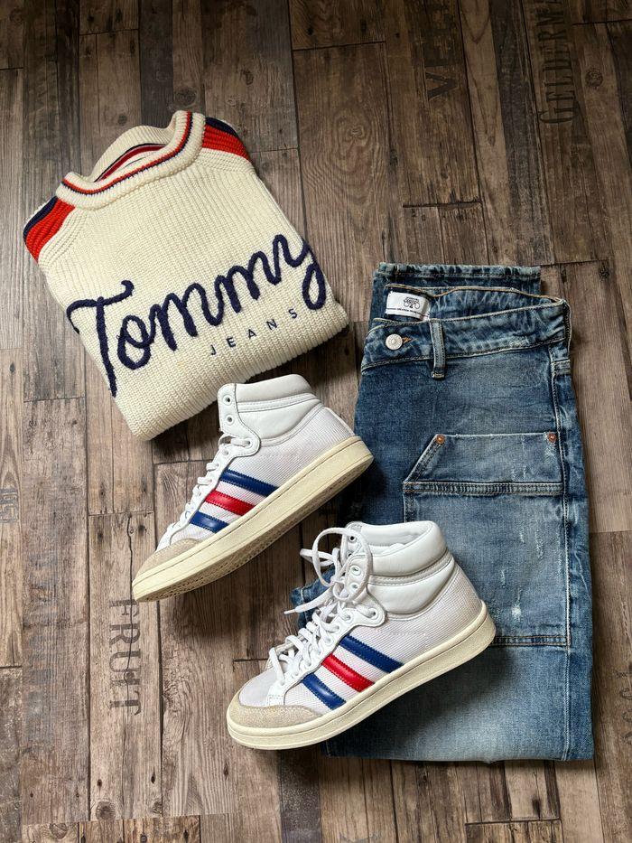 Pull femme Tommy Hilfiger taille 38 TBE - photo numéro 2