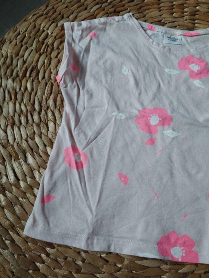 Tee shirt à fleurs Tao 4 ans - photo numéro 4