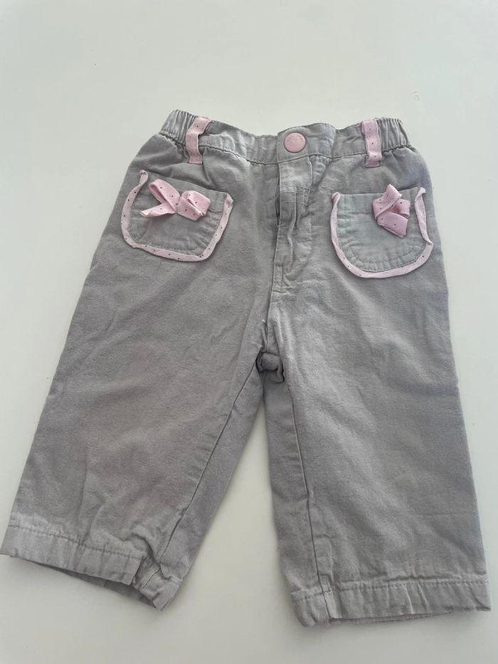 Pantalon les p’tits babies 9 mois fille - photo numéro 1