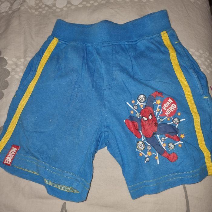 Short spiderman pour garçon taille 4 ans