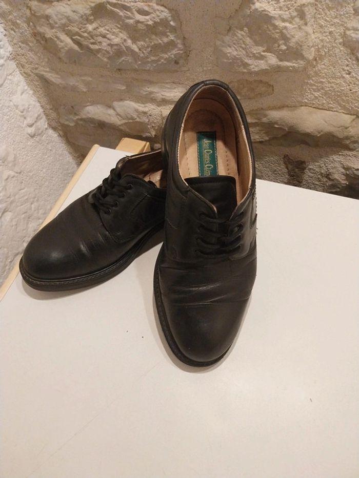 Chaussures de ville homme taille 45 jean charles clement en tres bon etat - photo numéro 1