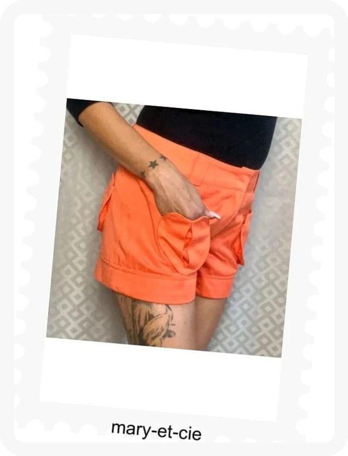 SOLDÉ - Short chino femme taille M - scalise st tropez - 100% coton - neuf - photo numéro 3