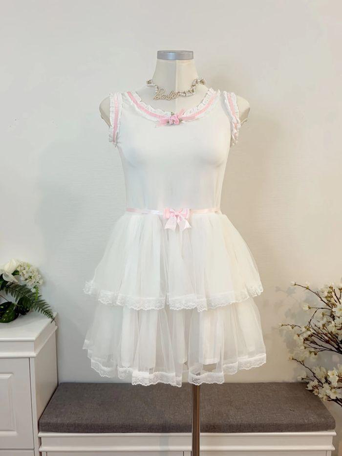 Dress Robe Lolita Cute Kawaii Summer Wedding Cosplay Princess Barbie - photo numéro 2