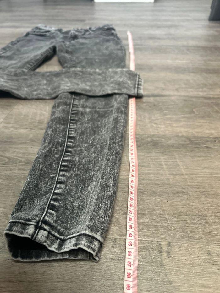 Jeans taille haute slim délavé - photo numéro 2