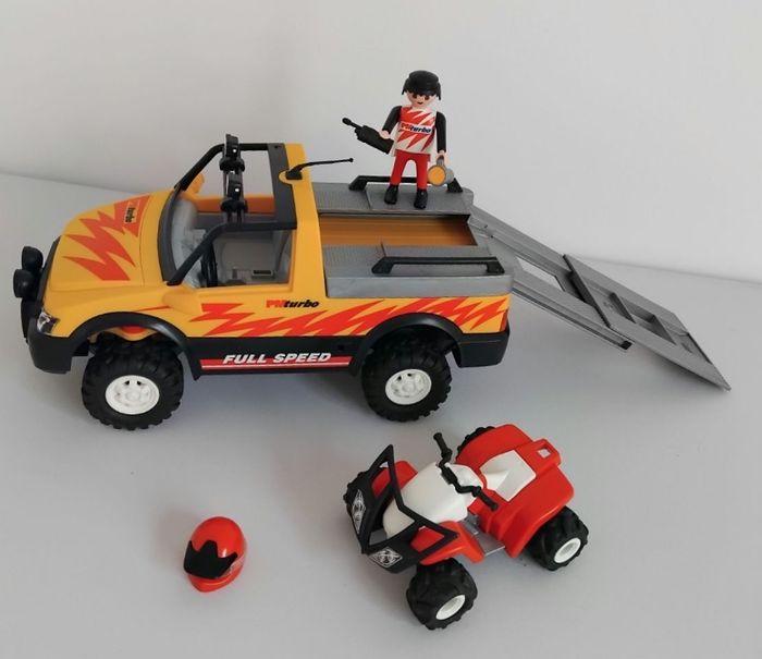 🛻 Playmobil Voiture 4x4 et Quad de Course - photo numéro 1