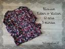 Blouse Eden et Victor 12 ans