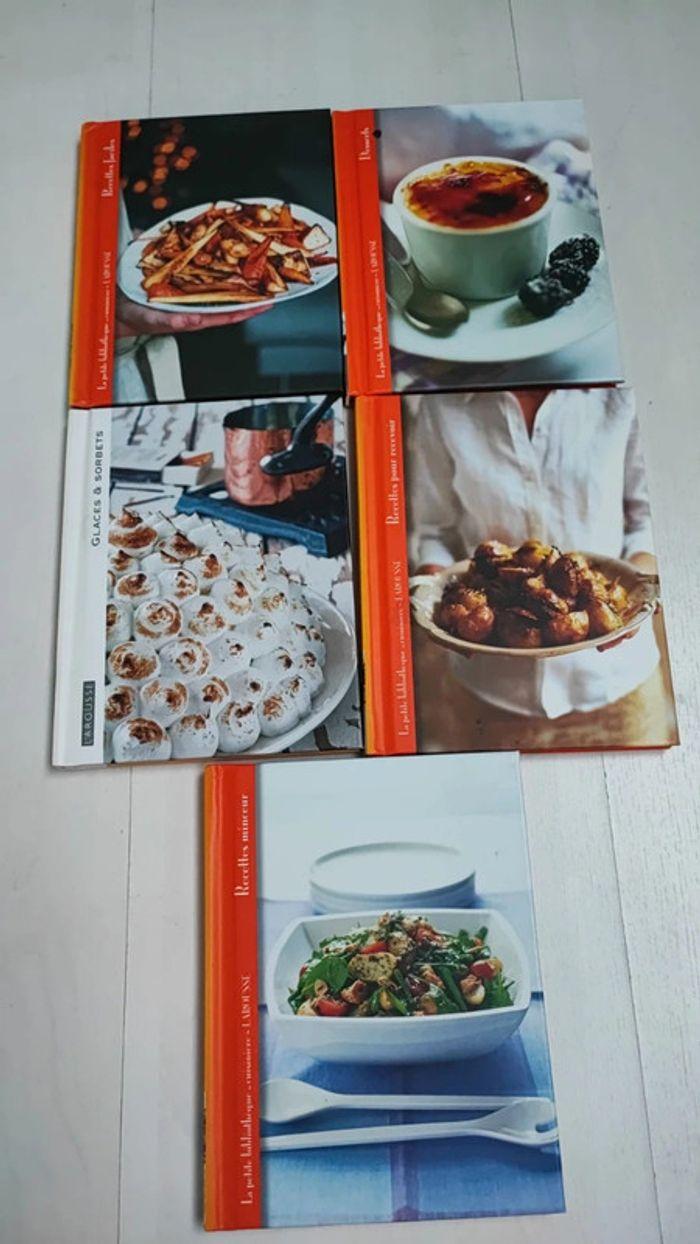 Lot 5 petits livres cuisine