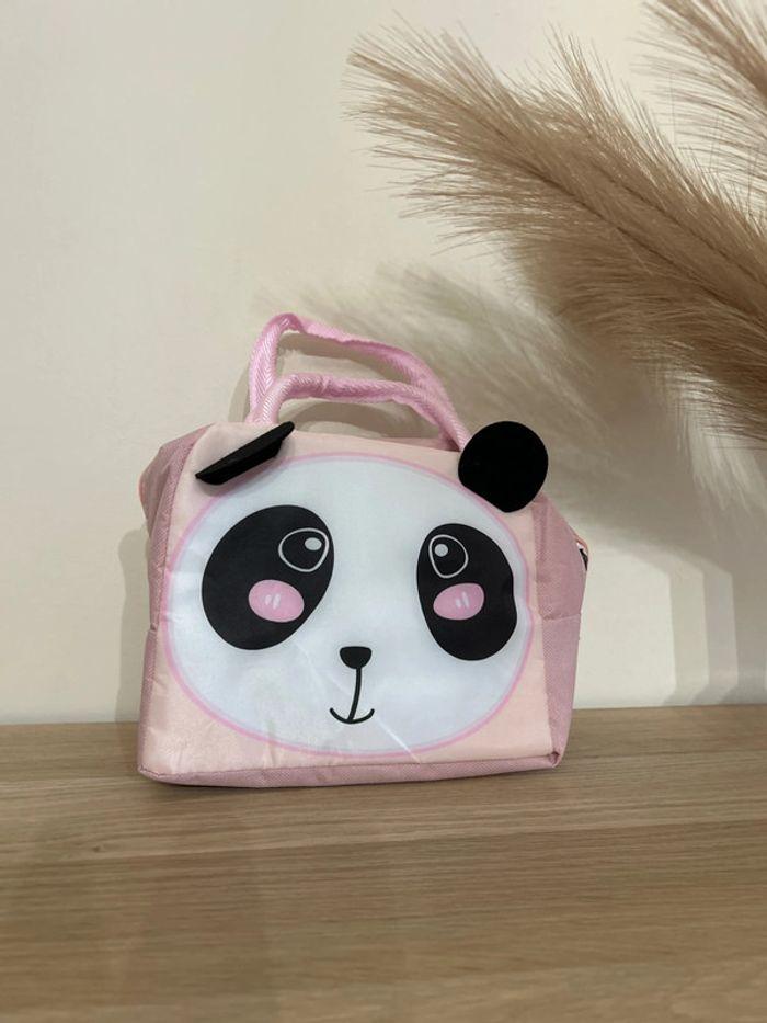 Sac isotherme panda rose - photo numéro 1