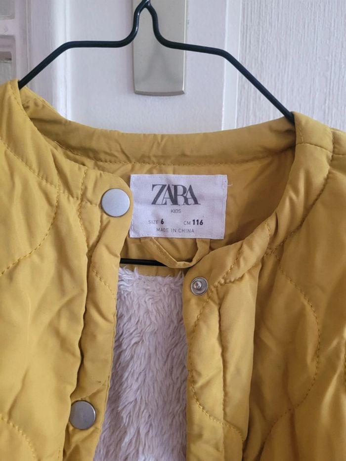 Manteau fourré zara 6ans - photo numéro 2