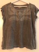 T-shirt Zara gris M