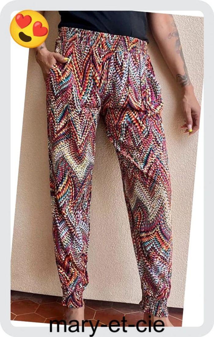 Pantalon fluide, taille unique - photo numéro 1