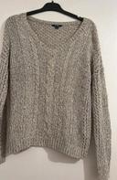 Pull beige Kiabi taille S