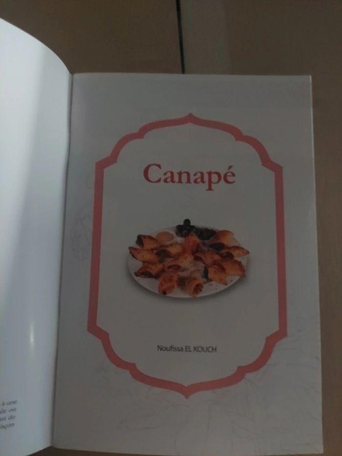 Livre de cuisine.intitulée canapé vous allez impresionner vos convives - photo numéro 3