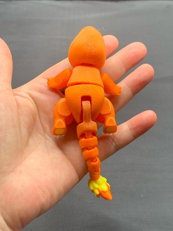 Salameche pokemon articulé 7,5cm - photo numéro 2