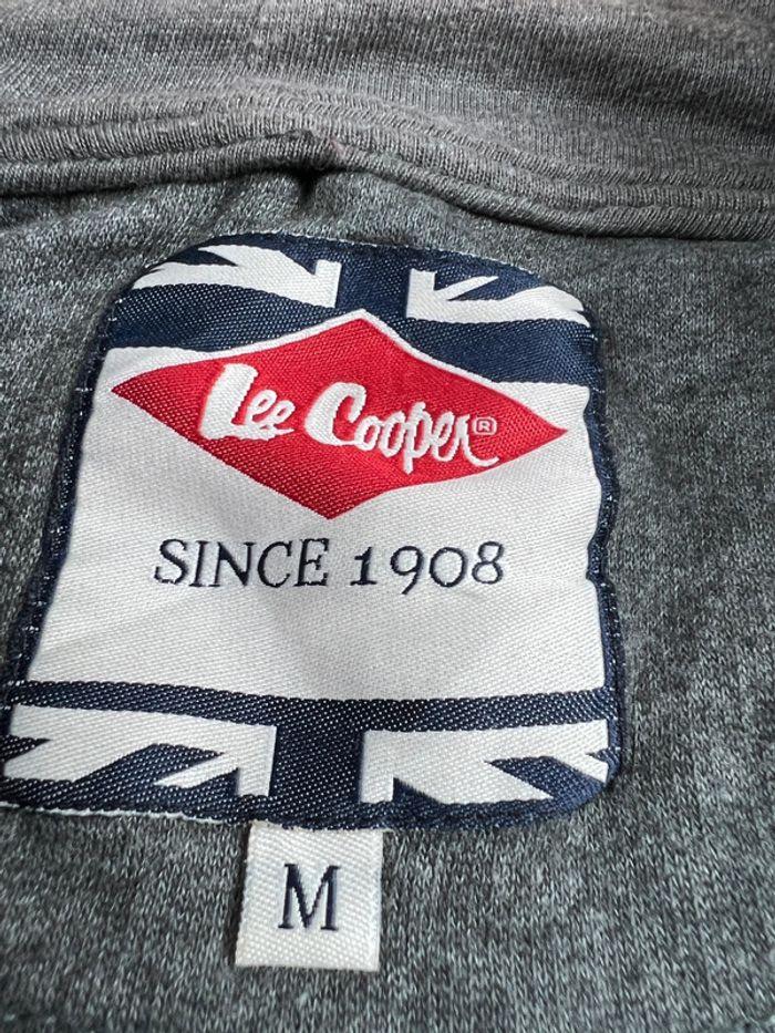 👕 Veste sans manche Lee Cooper avec logo brodé Grise Taille M 👕 - photo numéro 5