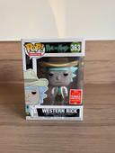 Figurine Funko Pop Rick et Morty : Western Rick 363 Summer Convention Special Edition