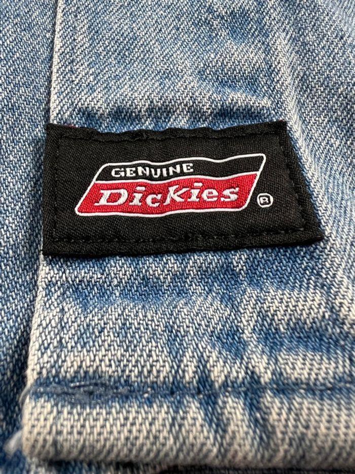 👕 Chemise en jean Homme Dickies Bleu Taille 4XL 👕 - photo numéro 7