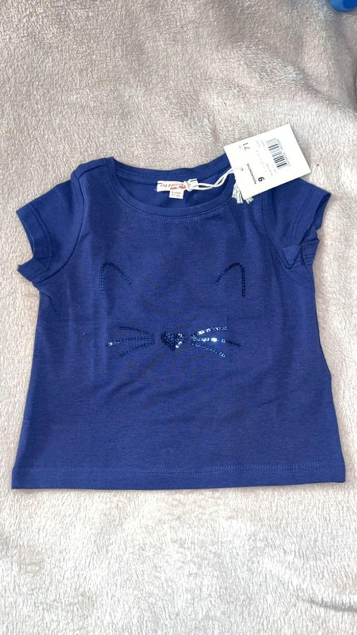 T-shirt bleu marine