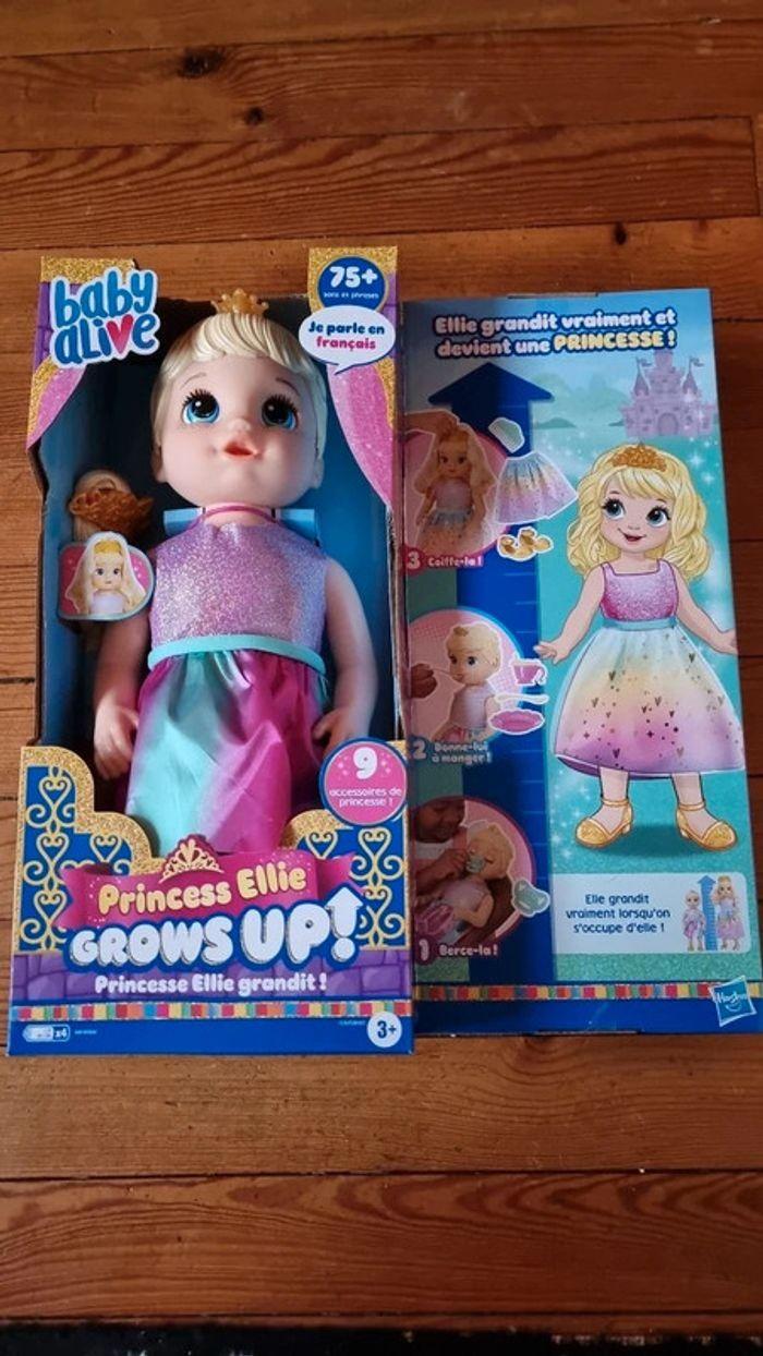 Poupée Baby Alive Princesse Neuve - photo numéro 1