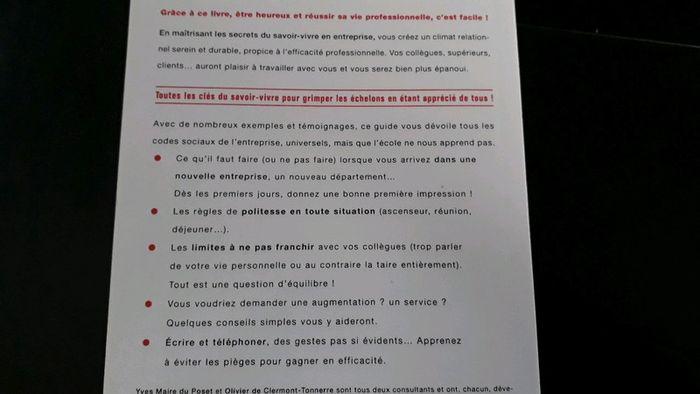 Toutes les clefs du savoir vivre en entreprise - photo numéro 2