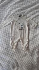 Pyjama léger beige ourson Kiabi 1 mois