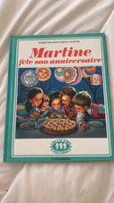 Livre Vintage Martine fête son anniversaire