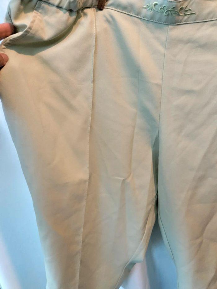 Pantalon à élastique vert taille 50/52 - photo numéro 6