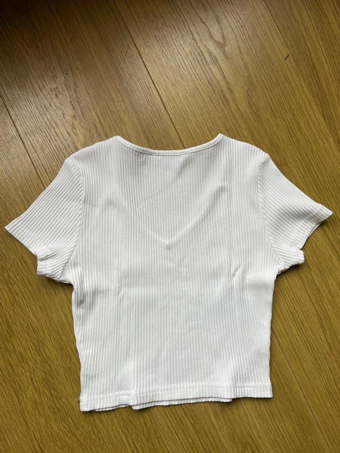 Teeshirt blanc Shein taille XS - photo numéro 3