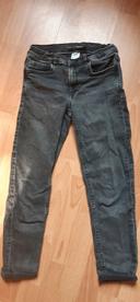 Jean noir  fille Zara skinny 12 ans