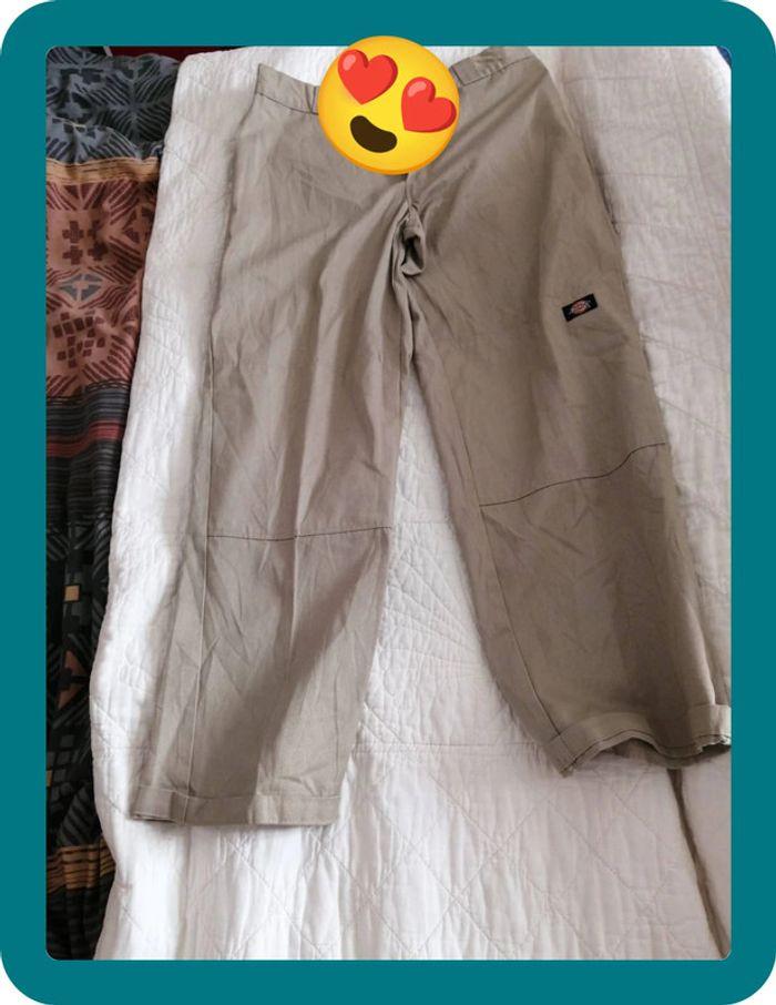 Pantalon beige dickies taille 42 hauteur 106 - photo numéro 3