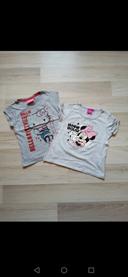 Lot de 2 tee-shirts 3-4 ans