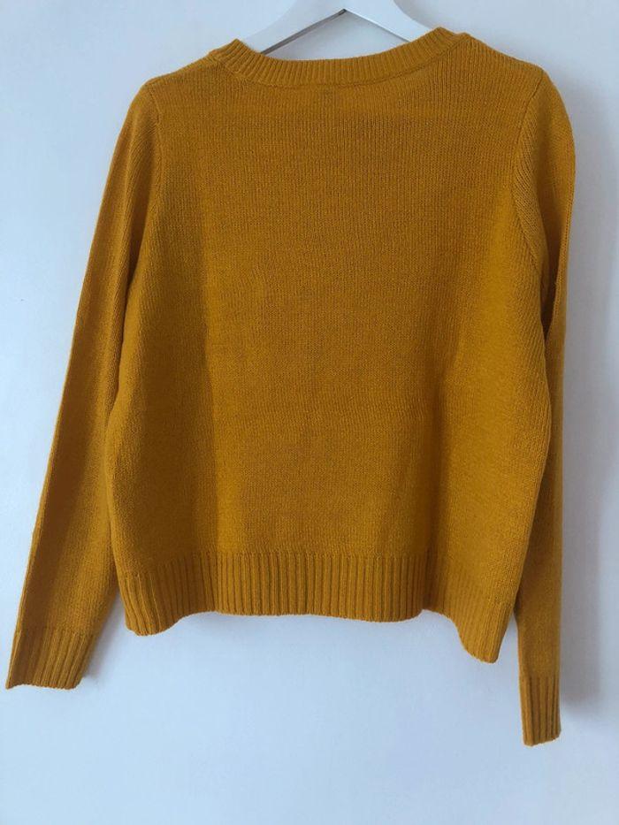 Pull jaune moutarde H&M divided taille S - photo numéro 2