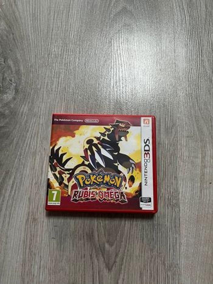 Boîte jeu 3DS Pokémon Rubis Omega - photo numéro 1