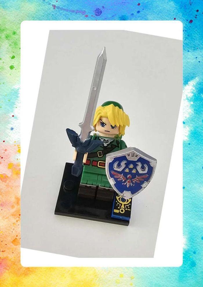 Minifigurine The Legend of Zelda - Link Ocarina of Time (compatible Lego) - photo numéro 1