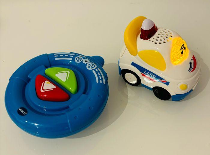 vtech tut tut bolides 1-5 ans Loïs super police voiture télécommandée radiocommandée parlante musicale super garage maxi circuit pompier policier véhicule camion avion moto copains animo lot SOP77 - photo numéro 2