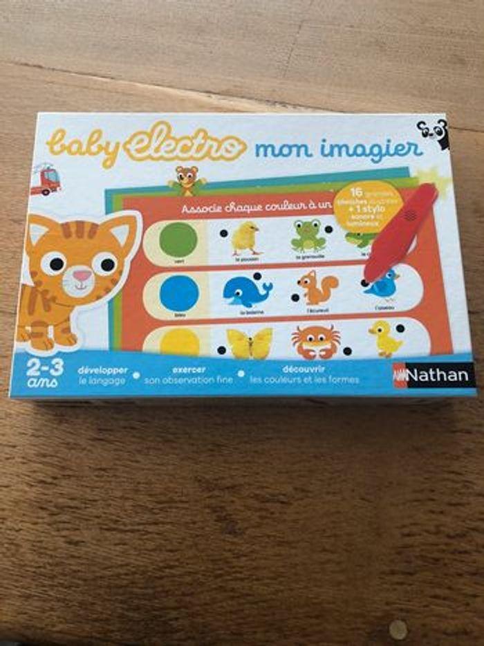 Baby electro mon imagier