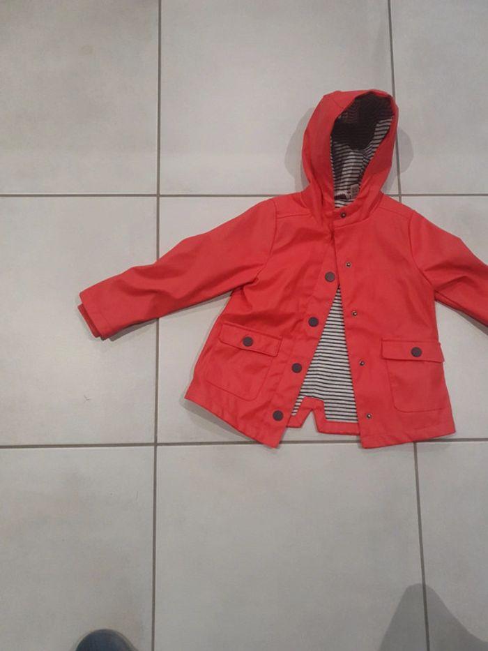 Parka rouge 4ans - photo numéro 2