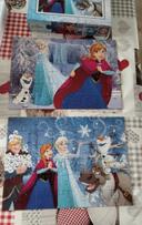 Boîtes de 2 Puzzles de 48 pièces la reine des neiges