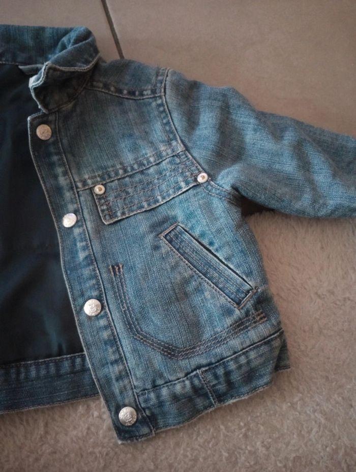 Vêtements bébé garçon veste en jean Obaibi# chemise #gilet zippé - photo numéro 13