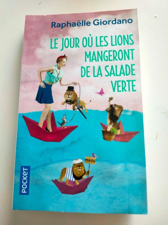 Livre : Le jour où les lions mangeront de la salade verte - photo numéro 1