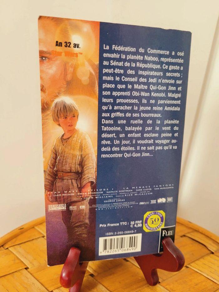 Livre roman Star Wars canon Episode 1 la menace fantôme Lucas Films Books éditions Fleuve noir - photo numéro 3