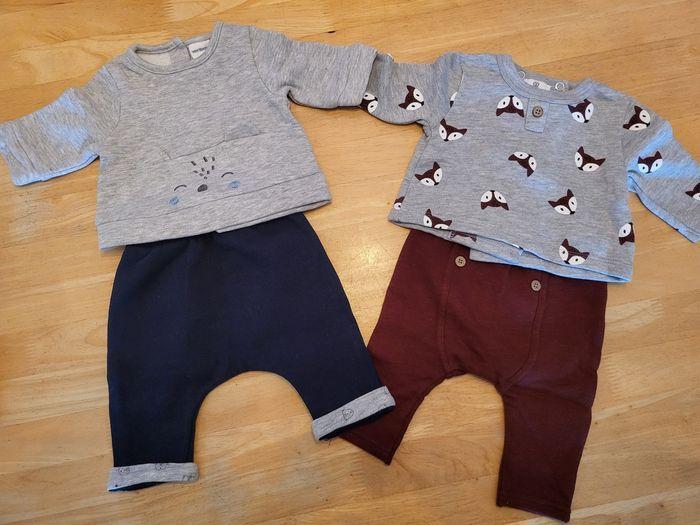 Lot Vêtements bébé 1 mois - photo numéro 1