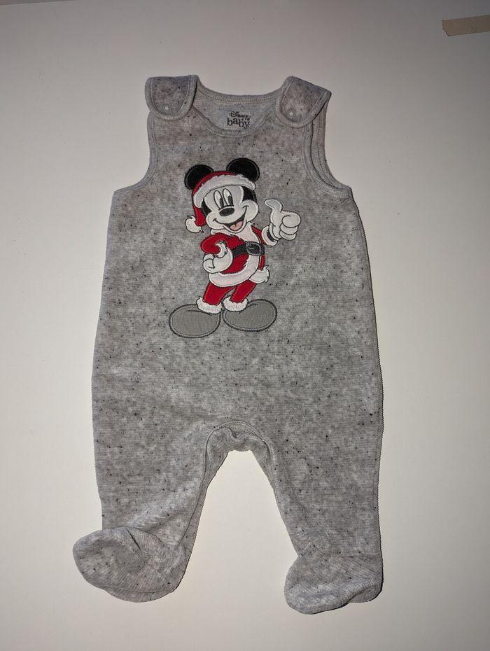 Pyjama 1 pièce Mickey Noël 3 mois