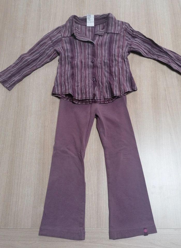 Ensemble chemise pantalon 4 ans - photo numéro 2