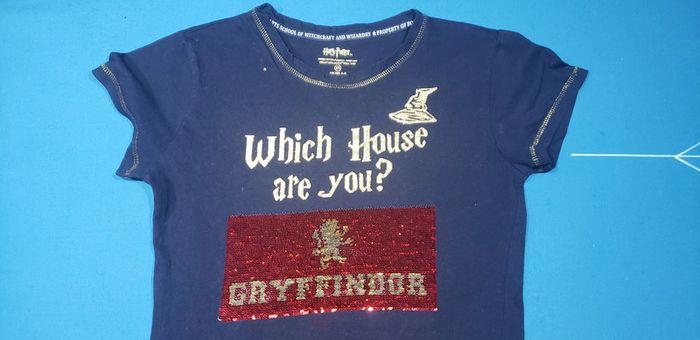 T-shirt Gryffondor-Poufsouffle - Harry Potter - photo numéro 2