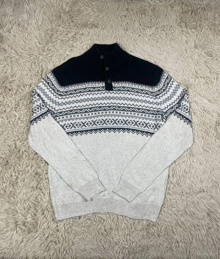 Pull chaps blanc vintage hiver taille M ( ralph lauren ) - photo numéro 1