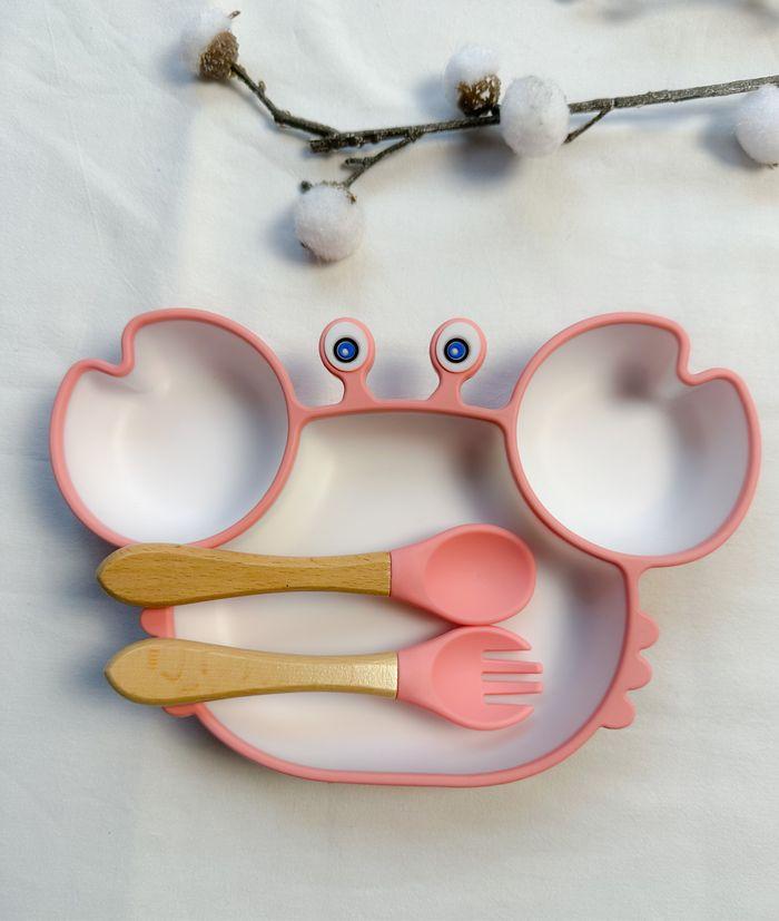 Assiette bébé en silicone personnalisée - photo numéro 3